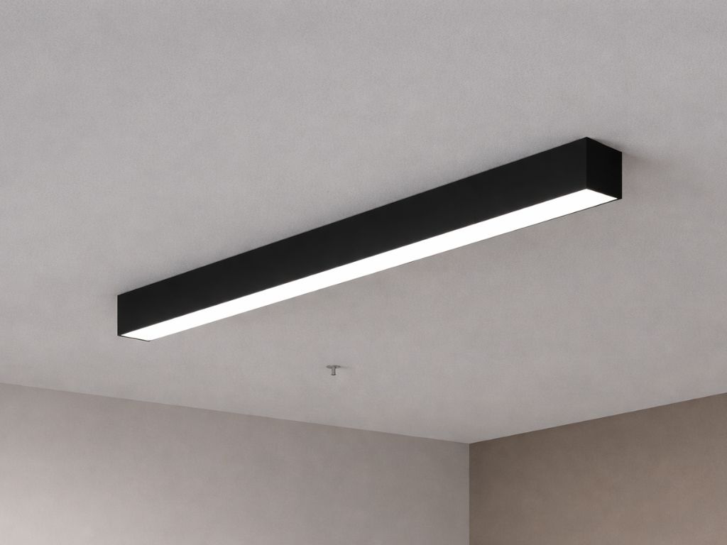 luminaria lineal de superficie